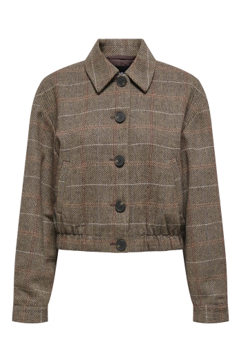 ONLY ONLRICCA LIFE CHECK JACKET OTW