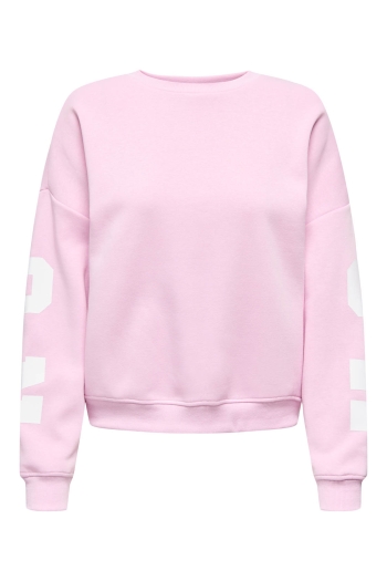 ONLY ONLSWEAT L/S BACK/SLEEVE PRINT SWT :