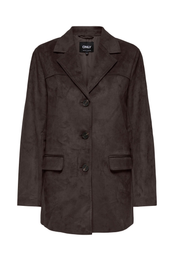 ONLY ONLTULIP FAUX SUEDE BLAZER COAT OTW