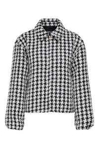 ONLY ONLFLORANCE BOUCLE ZIP JACKET OTW black/birch