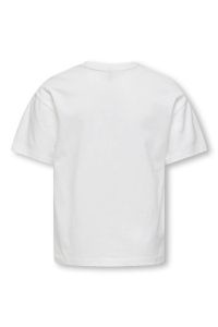 ONLY KOGEBBA LIFE SS O-NECK LOOSE PRINTE: cloud dancer/winning