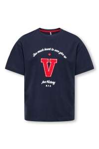 ONLY KOGEBBA LIFE SS O-NECK LOOSE PRINTE: night sky/victory