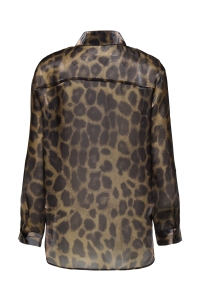 ONLY ONLSTELLA LIFE LS LOOSE SHIRT WVN chocolate torte/le grand leo