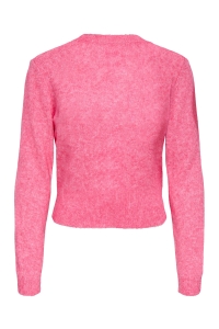 ONLY ONLHAVANNA LS BUTTON CARDIGAN KNT pink lemonade/melange/bling butt