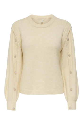 ONLY ONLRENE LIFE LS BUTTON O-NECK CS KN: