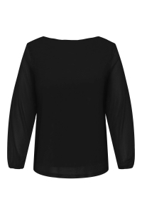carmakoma CARFOREST LIFE L/S BOATNECK TOP JRS black