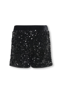 ONLY KOGCONFIDENCE LIFE SEQUIN SHORTS JR: black