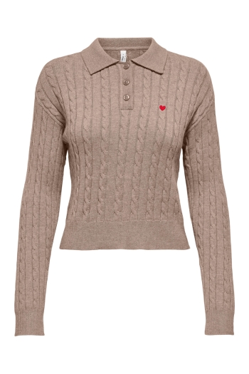 ONLY ONLKATIA LS CABLE POLO CC KNT