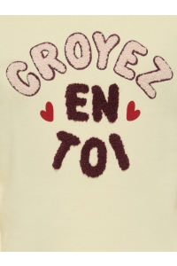 ONLY:KIDS ONLY KMGFRIDA LIFE L/S REG O-NECK BRU SW: birch/crovez en toi
