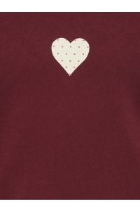 ONLY:KIDS ONLY KMGFRIDA LIFE L/S REG O-NECK BRU SW: cabernet/marchez pa la foi