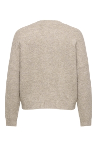 carmakoma CARZOEY L/S CARDIGAN KNT NOOS woodsmoke/w.melange