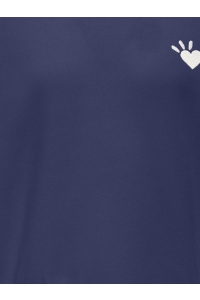 ONLY KOGTAMMIE LIFE L/S PRINT O-NECK SWT midnight sail/amour/cloud dancer