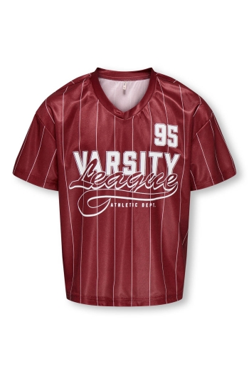 ONLY KOGJUNO S/S V-NECK SPORTY TEE JRS