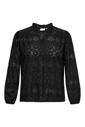 carmakoma CARLUZIA L/S V-NECK BLOUSE JRS