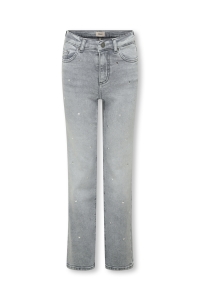 ONLY KOGJUICY HW HEART WIDE LEG REA707 D: medium grey denim