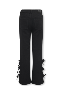ONLY KOGHOPE WIDE BOW DNM CRO black denim
