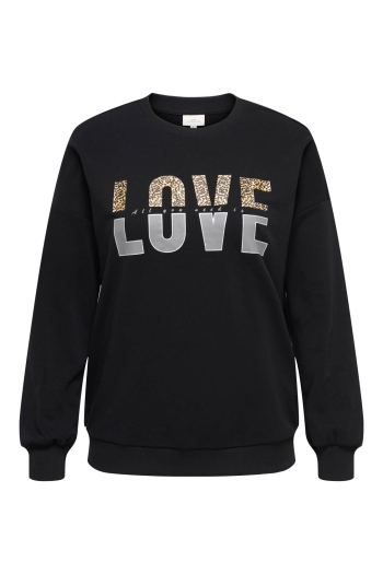 carmakoma CARKRISSY LS O-NECK SWEAT JRS