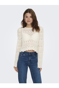 ONLY ONLELKE LIFE LS PULLOVER KNT NOOS birch