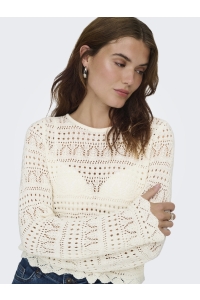 ONLY ONLELKE LIFE LS PULLOVER KNT NOOS birch
