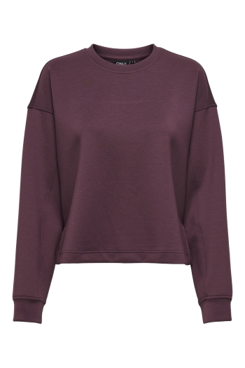 ONLY ONLALINA LIFE SLIT ROUNDNECK SWT