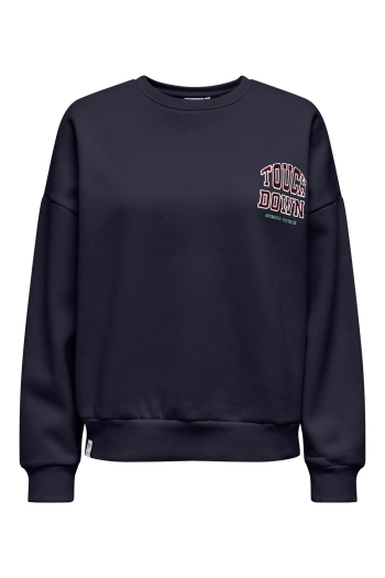 ONLY ONLRILLO L/S BOXY O-NECK CS SWT