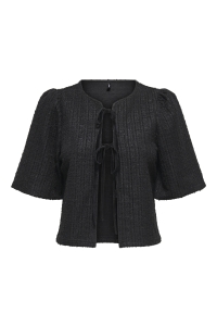 ONLY ONLPINJA L/S BALLOON CARDIGAN JRS black