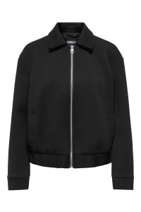 ONLY ONLJUDITH LIFE SHORT SCUBA JACKET O: black