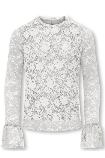 ONLY KOGTOOS L/S LACE TOP JRS