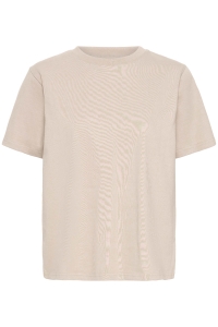 ICHI IHPALMER LOOSE SS:T-Shirts simply taupe