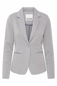 ICHI IHKATE JACQUARD BL4:Jackets sharkskin herringbone