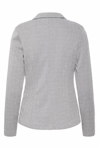 ICHI IHKATE JACQUARD BL4:Jackets sharkskin herringbone