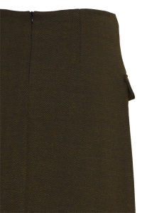 ICHI IHKATE JACQUARD SK5:Skirts black brown herringbone