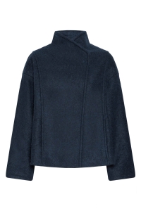 ICHI IHSTIPA JA7:Outerwear gray pinstripe