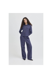 ICHI IHLANOLA PA:Pants patriot blue