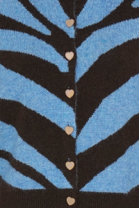 ICHI IHLIVONI CA2:Knit blue yonder combi