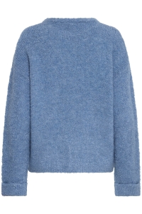 ICHI IHBLARISA LS:Knit blue yonder