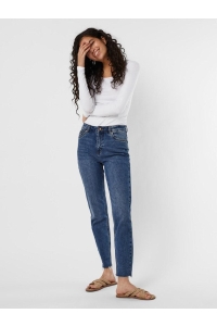 Vero Moda VMMAXI MY LS SOFT LONG U-NECK NOOS bright white