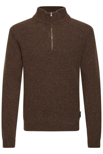 Casual Friday CFKARL halfzip lambswool knit:Knit