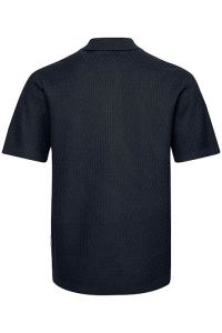 Casual Friday CFJOE SS structured polo knit:Knit dark navy