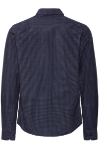 Casual Friday CFPONTUS LS BD checked corduroy shi: dark navy