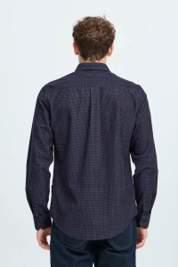 Casual Friday CFPONTUS LS BD checked corduroy shi: dark navy