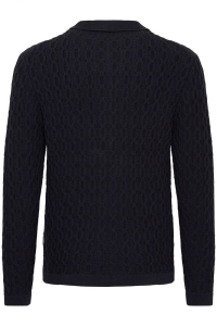 4001 - Accessoire CFTOKE cable cardigan:Knit dark navy