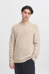 4001 - Accessoire CFBERT brushed crew neck knit:Knit silver lining