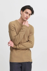 Casual Friday CFHEINE crew neck knit:Knit silver mink melange