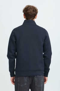 Casual Friday CFRO viscose sweat w.contrast pocke: navy