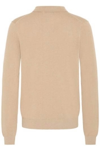 Casual Friday CFOSVALD fine knitted polo knit:Knit silver mink