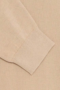 Casual Friday CFOSVALD fine knitted polo knit:Knit silver mink