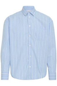 Casual Friday CFMARTIS LS relaxed striped shirt:Sh vista blue