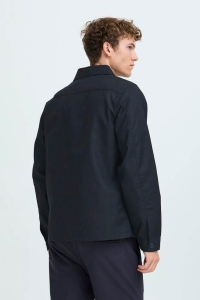 4001 - Accessoire CFMARCO stretch shacket:Jackets dark navy