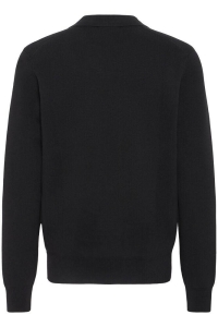 Casual Friday CFDAHL 0231 MILANO POLO KNIT:Knit black beauty